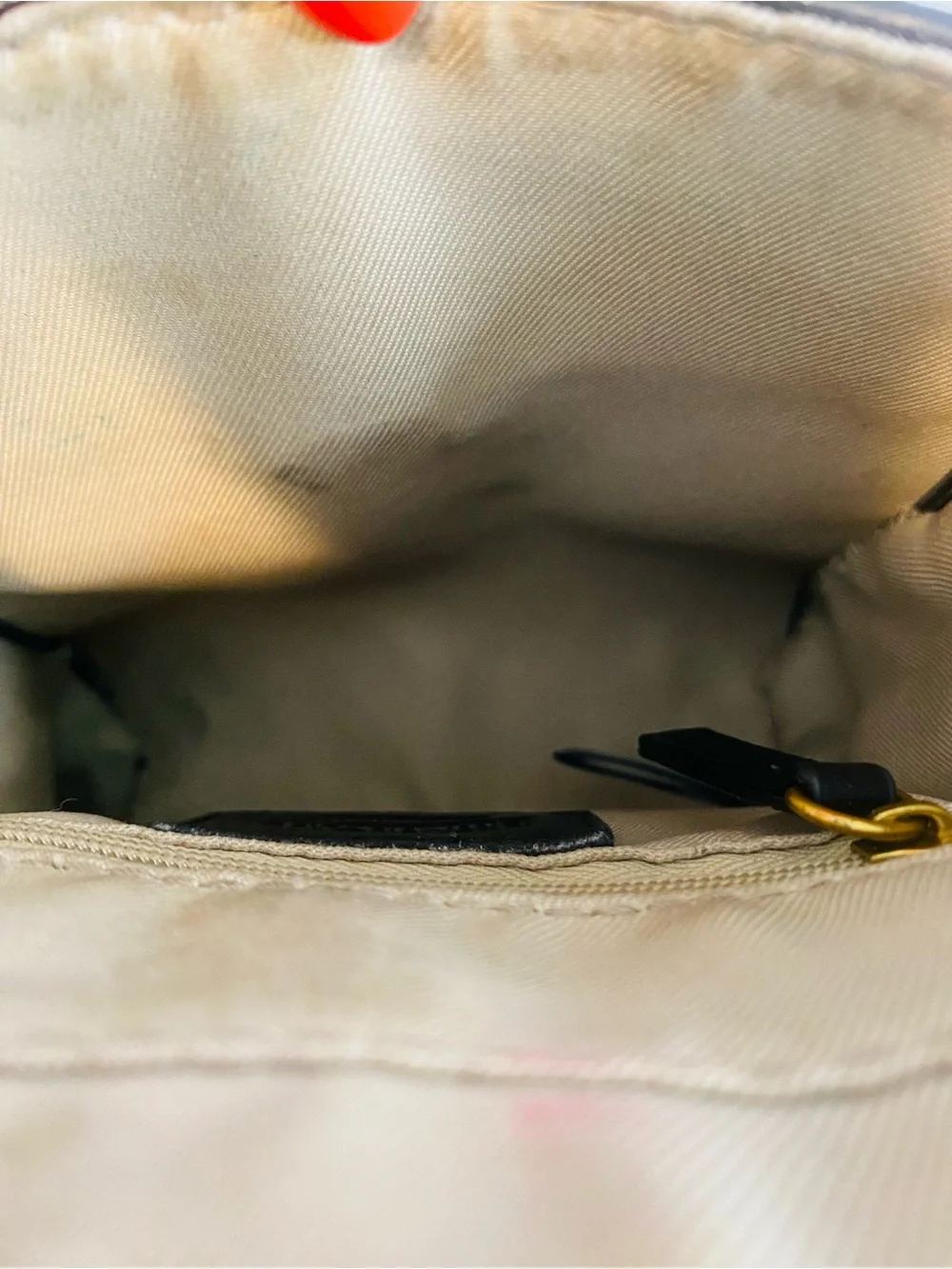 American Leather Co. Black Leather Crossbody Bag